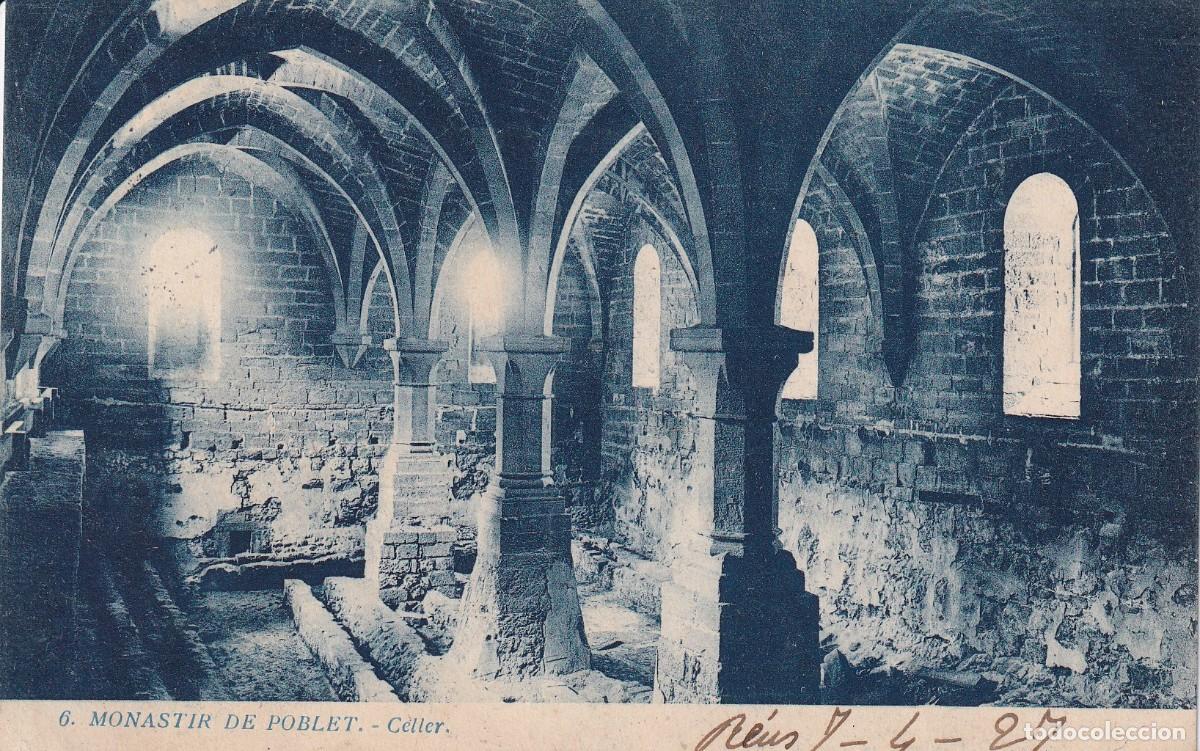 Postcards: POBLET - MONASTERIO DE SANTA MARIA. BODEGA