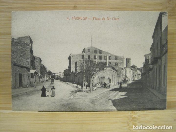Postcards: TARREGA-PLA&Ccedil;A DE SANTA CLARA-ROISIN-4-POSTAL ANTIGUA-(99.041)