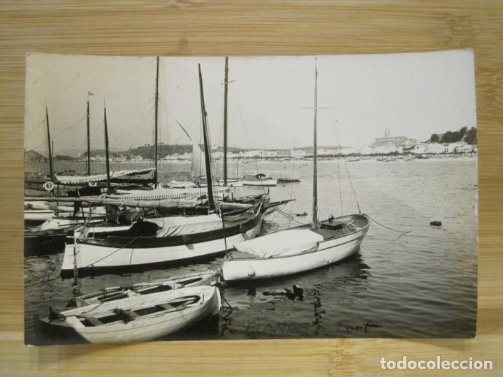 Cartes Postales: BLANES-EL PORT-FOTOGRAFICA-POSTAL ANTIGUA-(99.063)