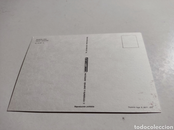 Postales: Postal Barcelona - Foto 2