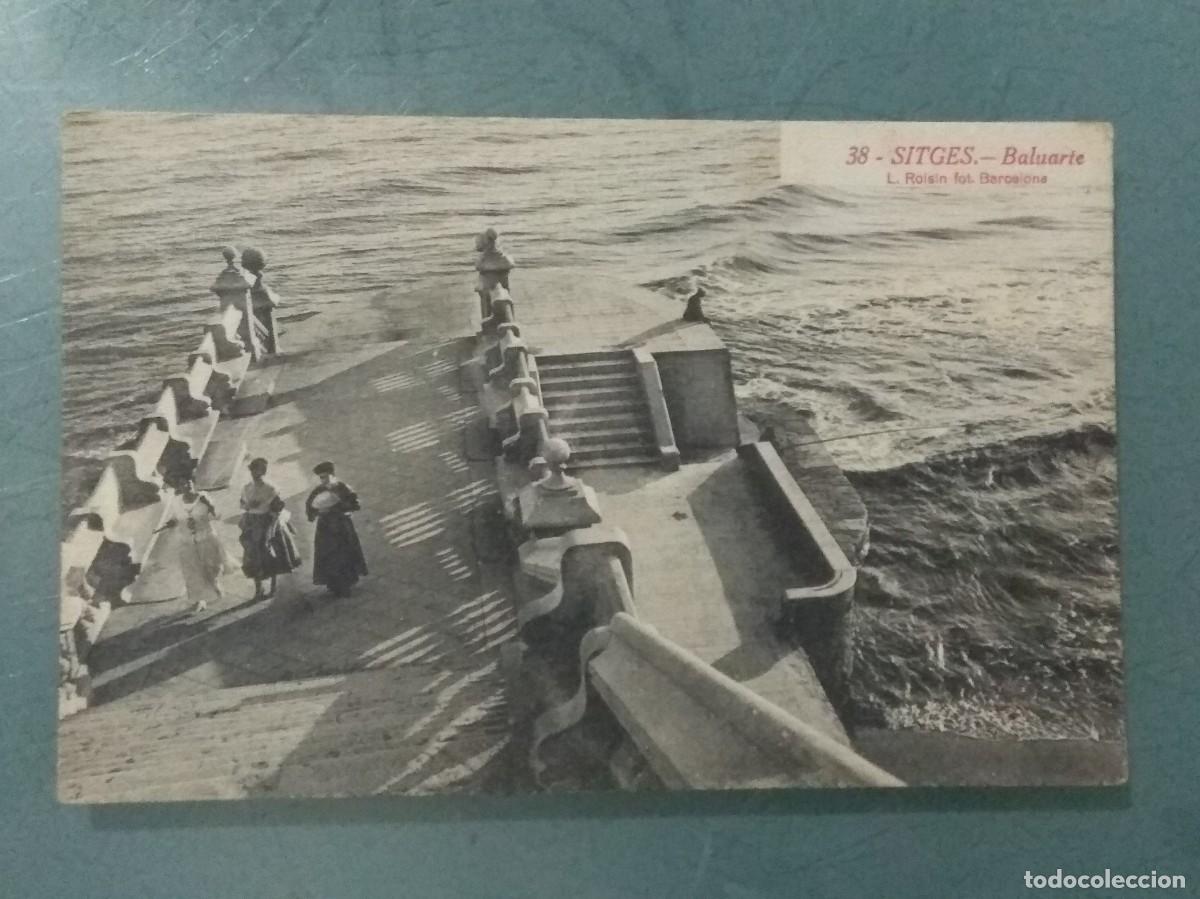 Postales: POSTAL 38 SITGES. BALUARTE. ANIMADA. - Foto 1