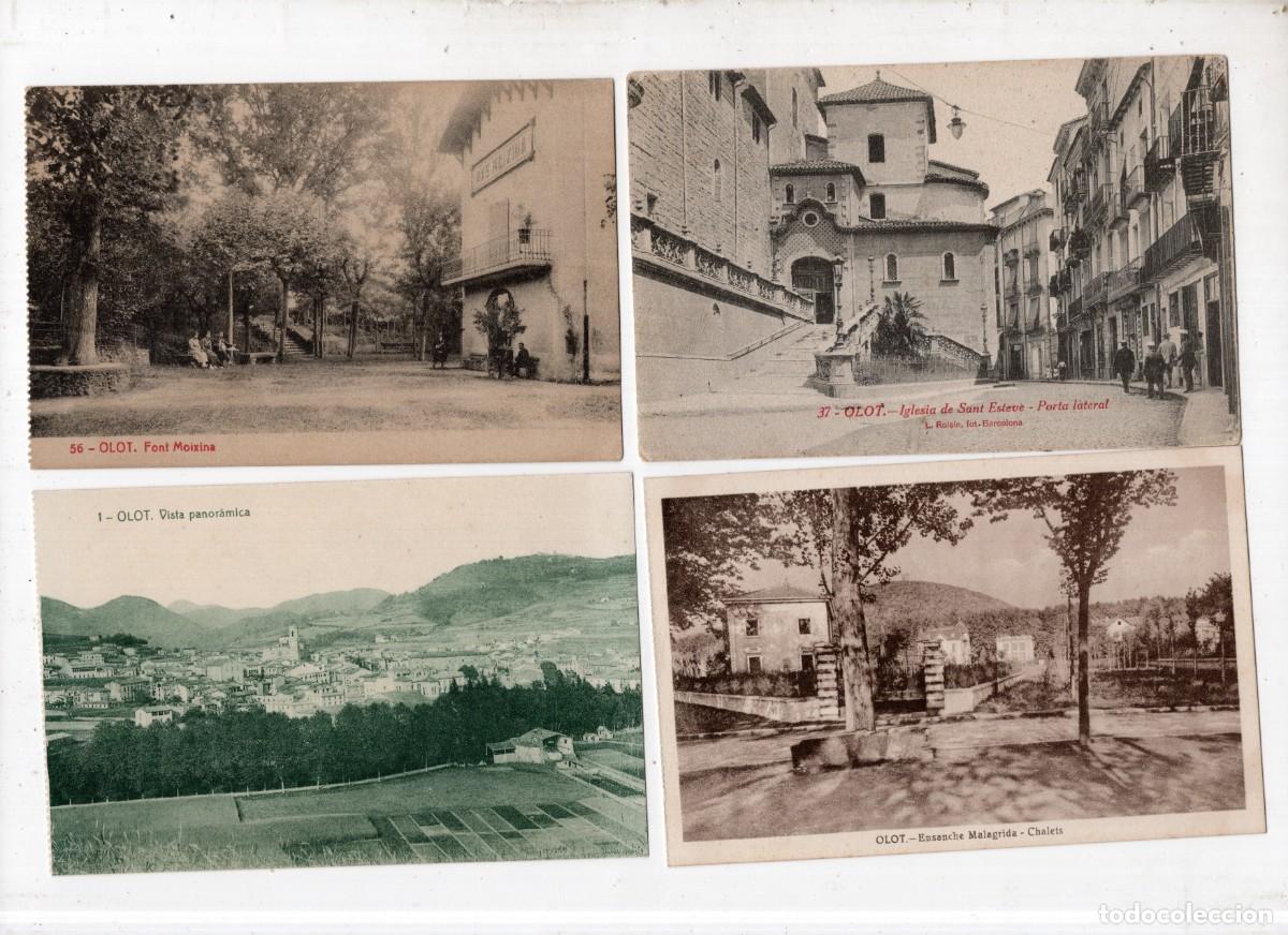 Postales: OLOT. 4 POSTALES - Foto 1