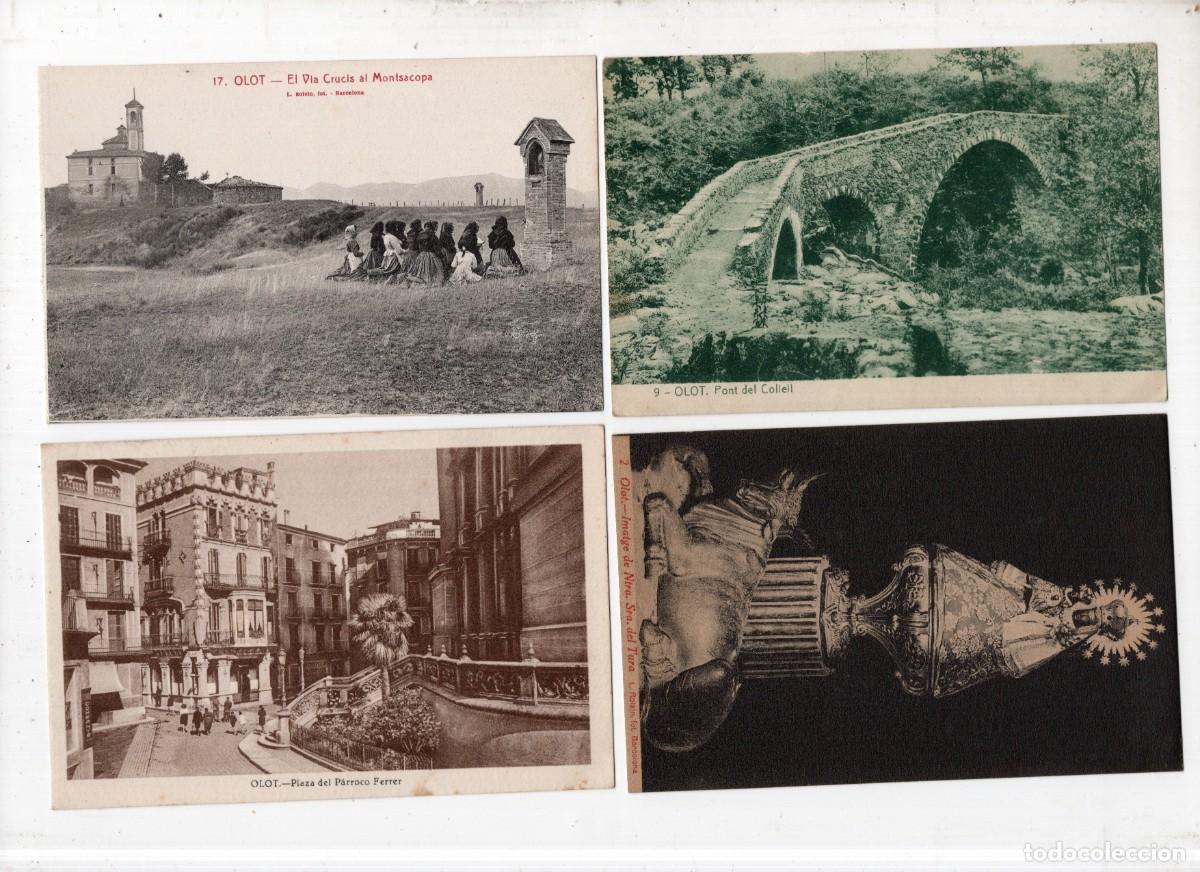 Postales: OLOT. 4 POSTALES - Foto 1