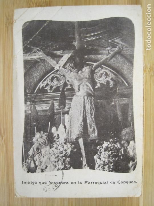Cartes Postales: IGLESIA PARROQUIAL DE CONQUES-POSTAL ANTIGUA-(99.110)
