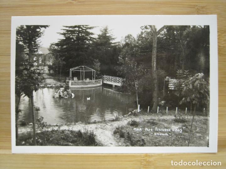 Cartes Postales: MOYA-MOIA-PARC FRANCESC VI&Ntilde;AS-S.RENOM-FOTOGRAFICA-POSTAL ANTIGUA-(99.116)
