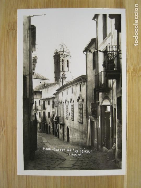Cartes Postales: MOYA-MOIA-CARRER DE LES JOIES-S.RENOM-FOTOGRAFICA-POSTAL ANTIGUA-(99.117)