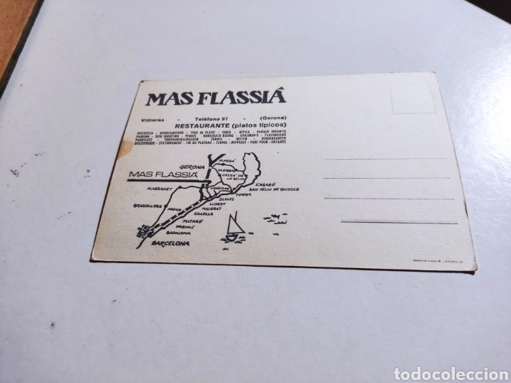 Postales: Postal Mas Flassia, Gerona - Foto 2