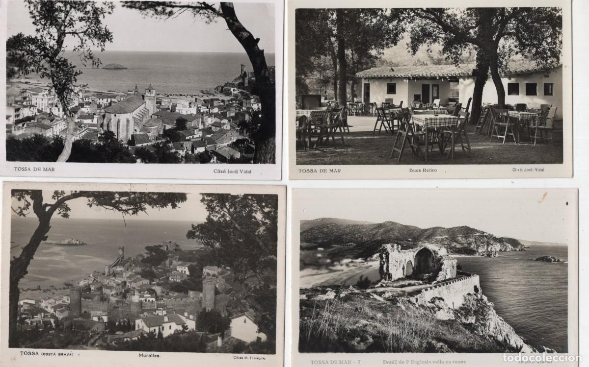 Postales: TOSSA. 4 POSTALS - Foto 1