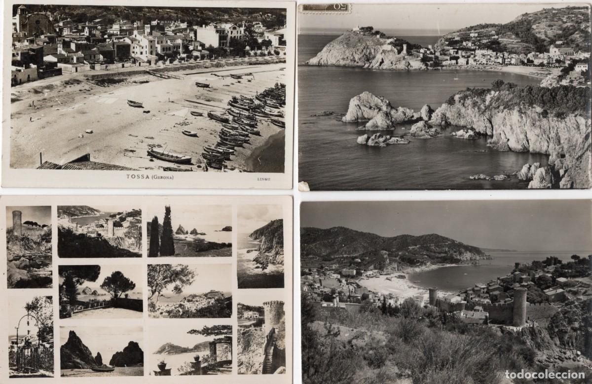 Postales: TOSSA. 4 POSTALS - Foto 1
