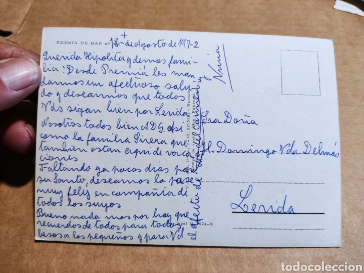 Postales: Postal Premi&aacute; de Mar - Foto 2