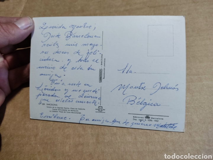 Postales: Postal Barcelona 1962 - Foto 2