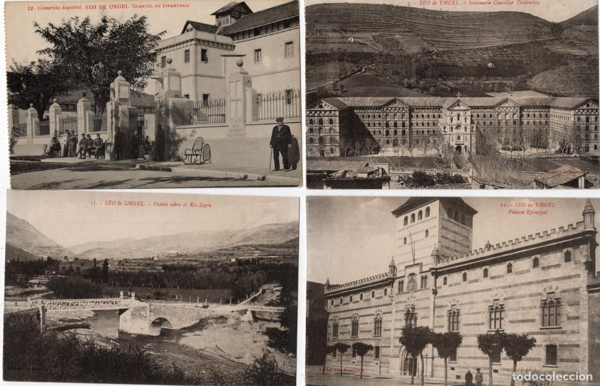Postales: SEO DE URGEL. 4 POSTALES - Foto 1