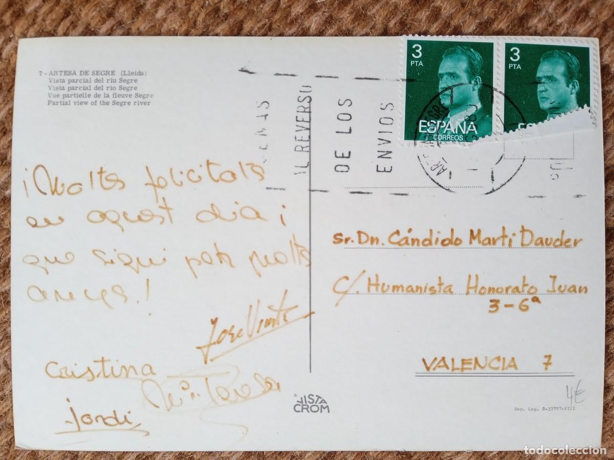 Postales: ARTESA DE SEGRE - LLEIDA - Foto 2