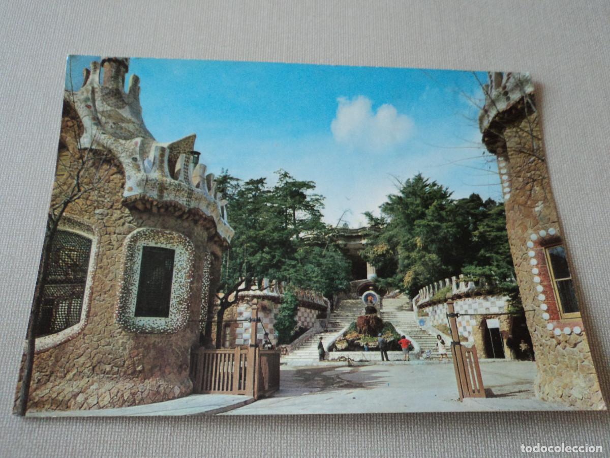 Postales: 2110 barcelona, parque guell, entrada, zerkowitz - Foto 1