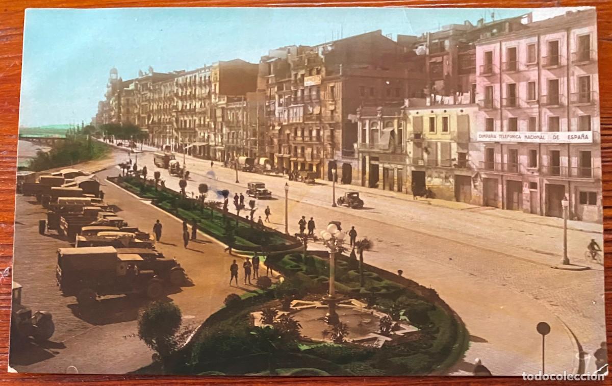 Postales: FOTO POSTAL COLOREADA DE LERIDA, PLAZA DEL SEGRE, EDITORIAL FOTOGRAFICA A.6, ESCRITA