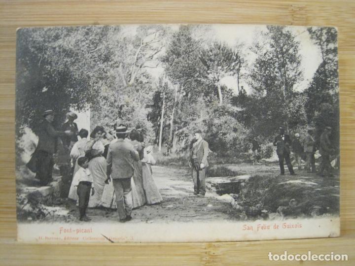 Postkarten: SANT FELIU DE GUIXOLS-FONT PICANT-ED H.BARROSO-POSTAL ANTIGUA-(99.366)