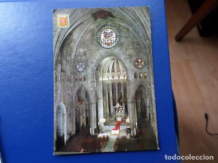 Postales: gerona, interior de la catedral - Foto 1