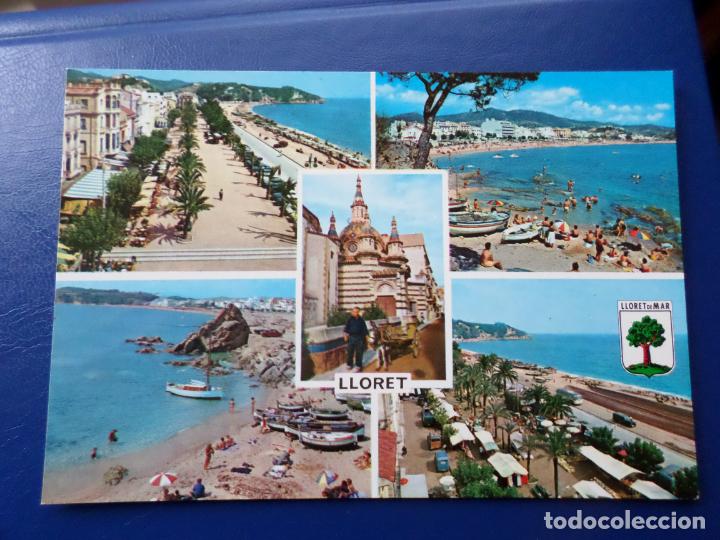 Postales: costa brava, lloret de mar, playas - Foto 1