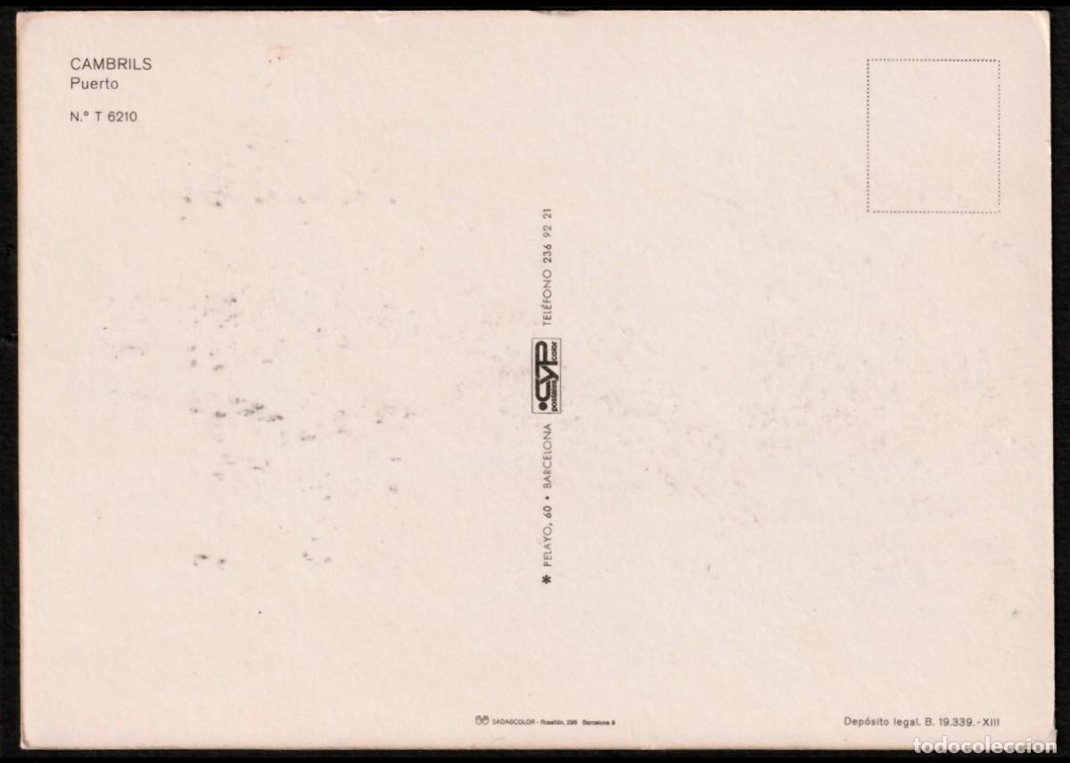 Postales: CAMBRILS - PUERTO (TARRAGONA) - Foto 2