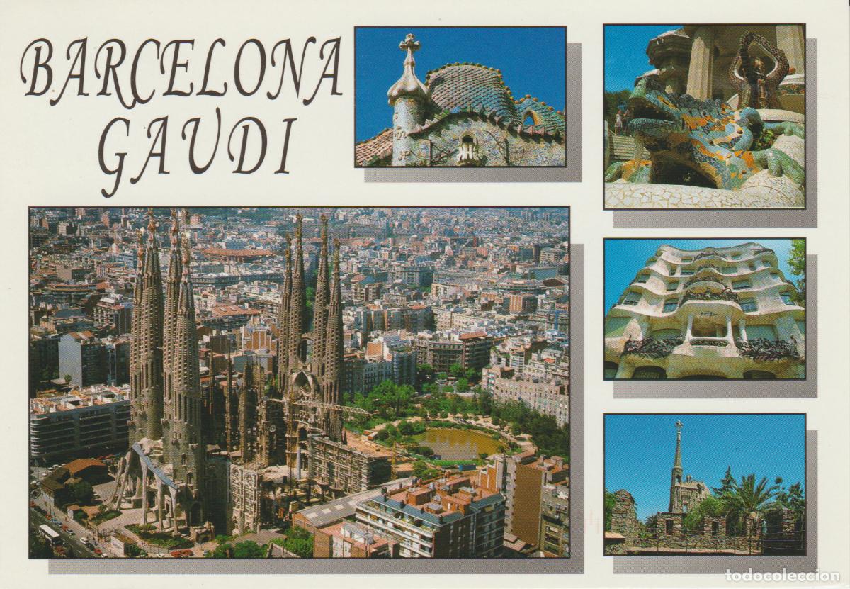 Postales: (0152) BARCELONA . ANTONI GAUDI - Foto 1