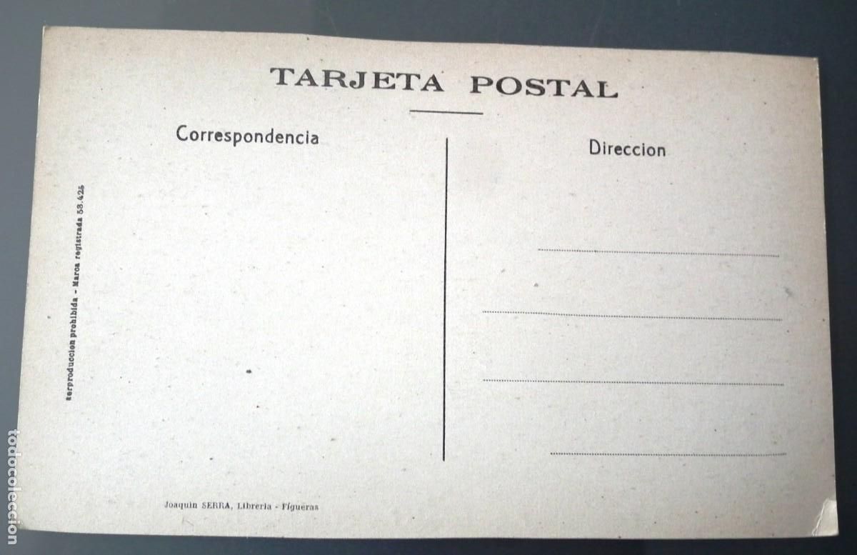 Postales: ANTIGUA POSTAL DE FIGUERAS (GIRONA) - Foto 2