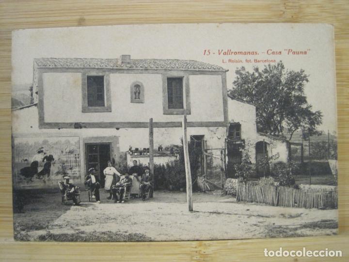 Postkarten: VALLROMANAS-CASA PAUNA-ROISIN-15-POSTAL ANTIGUA-(99.370)