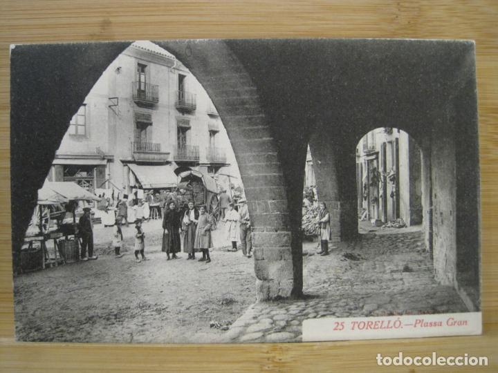 Postales: TORELLO-PLA&Ccedil;A GRAN-ROISIN-25-POSTAL ANTIGUA-(99.372)