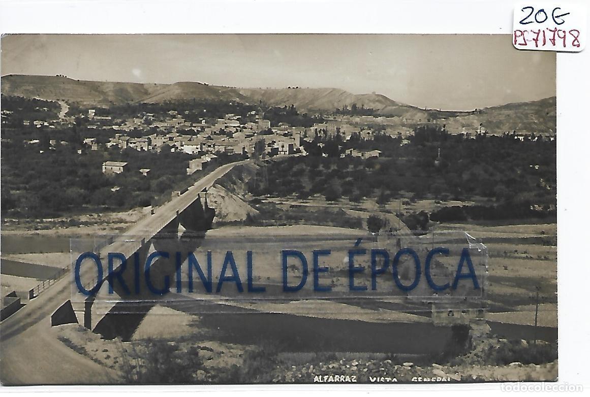 Postales: (PS-71798)POSTAL DE ALFARRAZ(LERIDA)-VISTA GENERAL