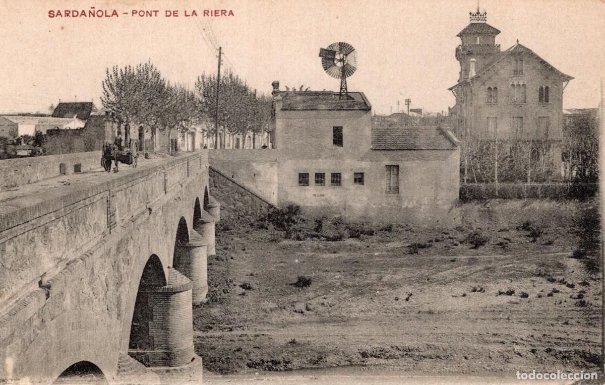 Postales: SARDA&Ntilde;OLA. PONT DE LA RIERA - Foto 1