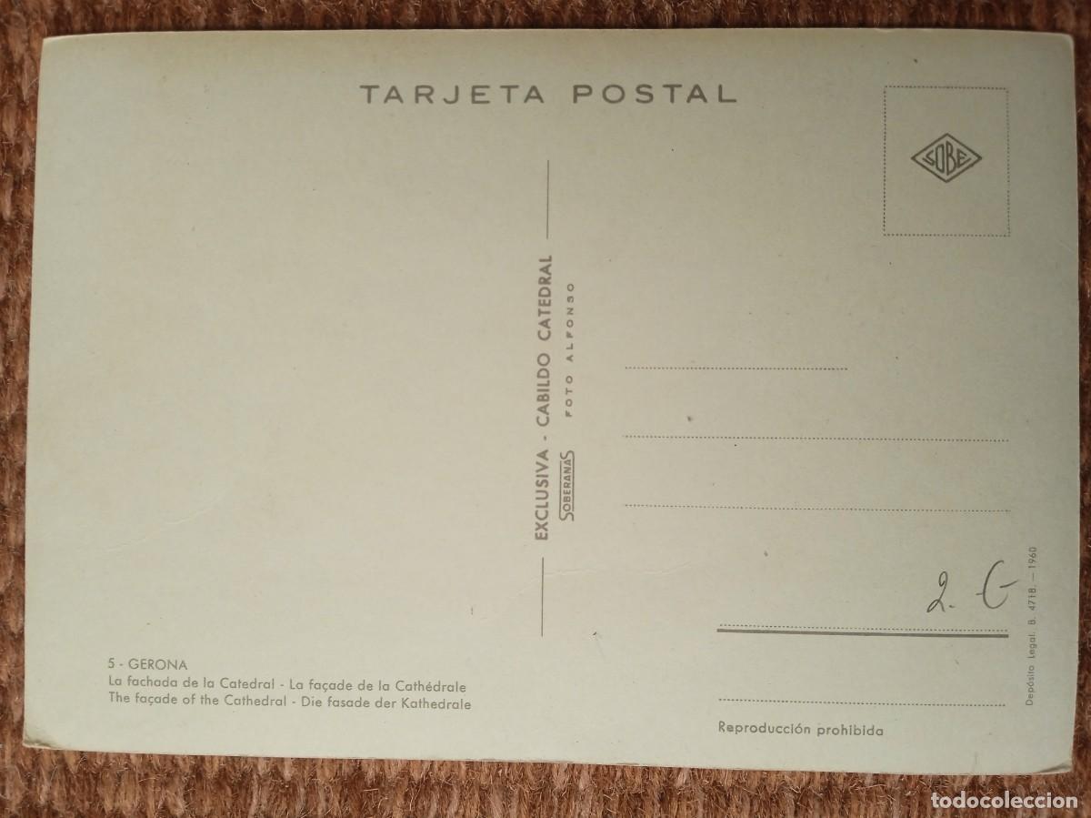 Postales: GERONA - CATEDRAL - Foto 2