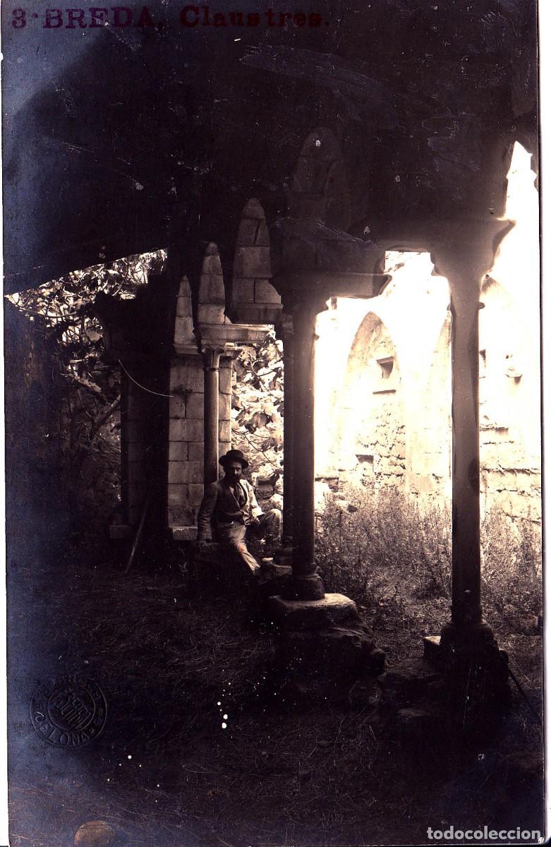 Postales: BREDA (GERONA) - CLAUSTROS - Foto 1
