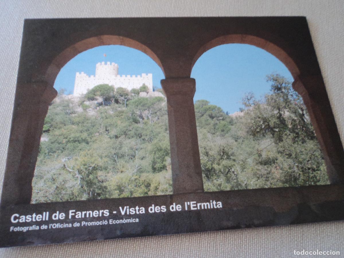 Cartoline: castell vist des de l`ermita, santa coloma de farners, ed. ope