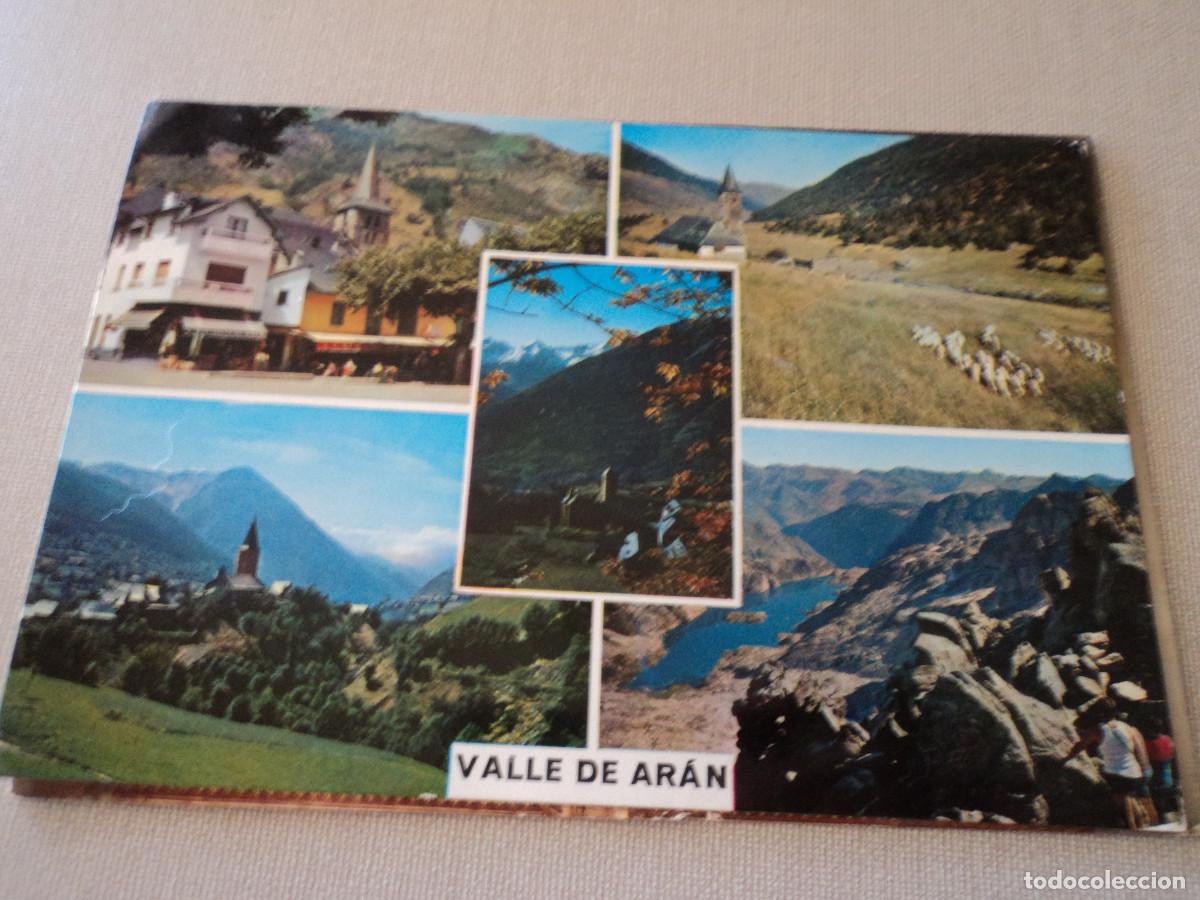 Postales: valle de aran, pirineo central, ed. cyp, circulada