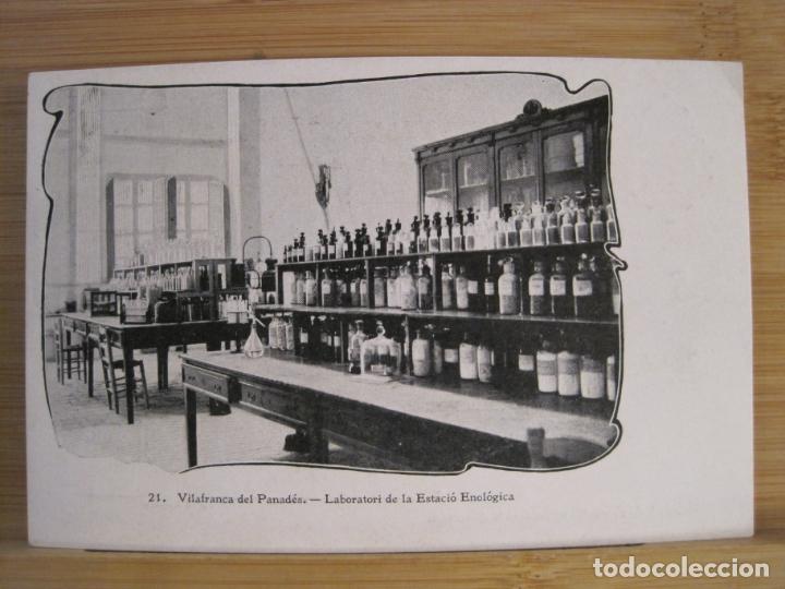 Cartes Postales: VILAFRANCA DEL PENEDES-LABORATORI ESTACIO ENOLOGICA-REVERSO SIN DIVIDIR-POSTAL ANTIGUA-(99.491)