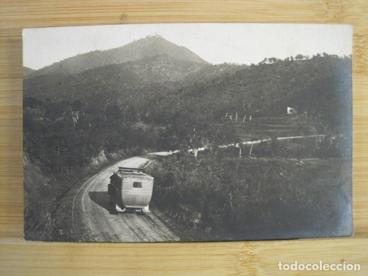 Postales: BREDA-CARRETERA DE ARBUCIES-FOTOGRAFICA-POSTAL ANTIGUA-(99.590)