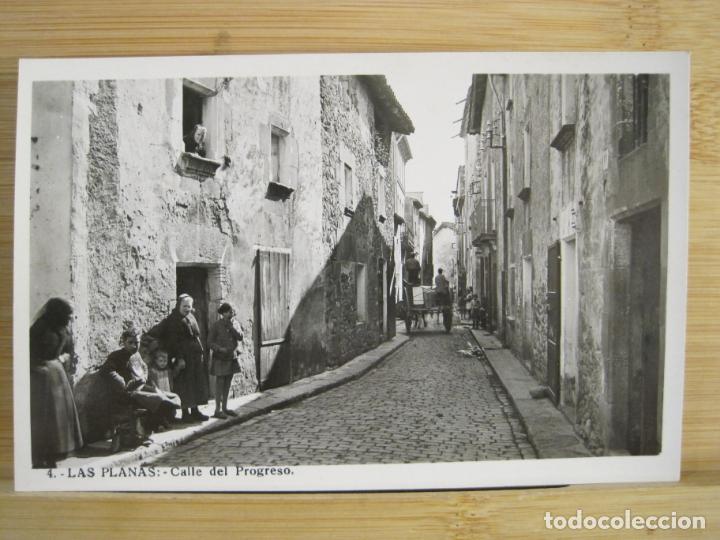Postkarten: LAS PLANAS-CALLE DEL PROGRSO-FOTOGRAFICA-POSTAL ANTIGUA-(99.596)