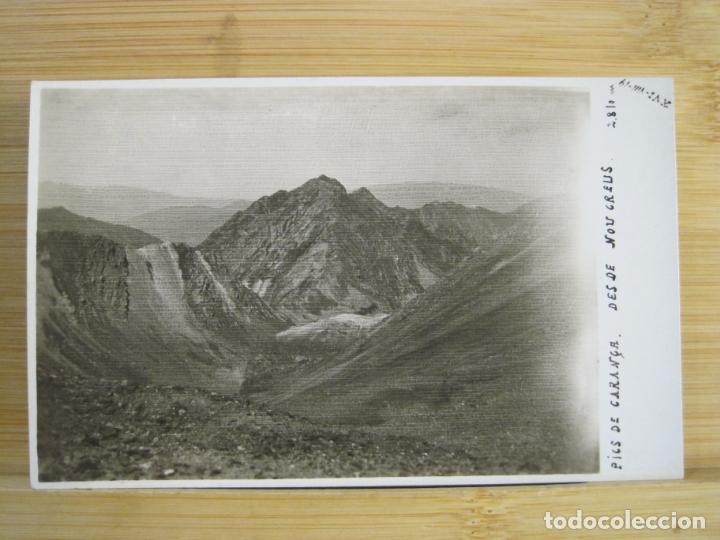 Postales: PICS DE CARAN&Ccedil;A-DESDE NOU CREUS-FOTOGRAFICA-POSTAL ANTIGUA-(99.602)