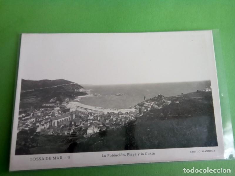 Postales: TOSSA DE MAR, POSTAL ANTIGUA ,BLANCO Y NEGRO - Foto 2