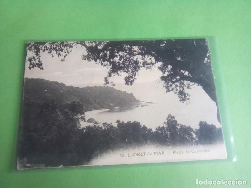 Postales: LLORET DE MAR, POSTAL ANTIGUA , BLANCO Y NEGRO - Foto 1