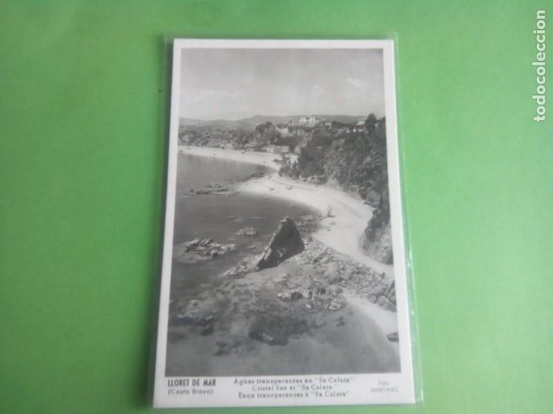 Postales: LLORET DE MAR, POSTAL ANTIGUA , BLANCO Y NEGRO - Foto 1