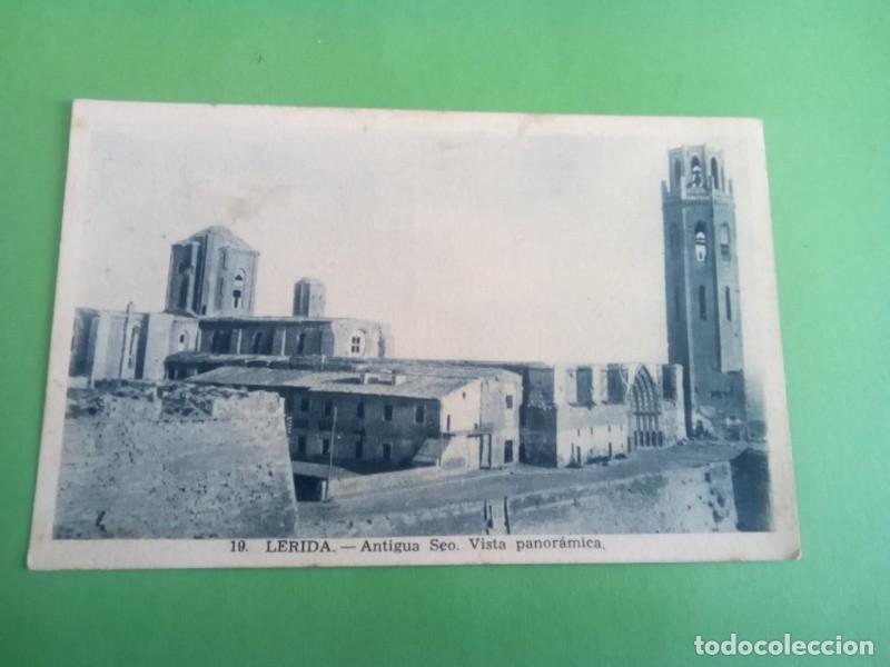 Postales: LERIDA , POSTAL ANTIGUA , BLANCO Y NEGRO - Foto 2