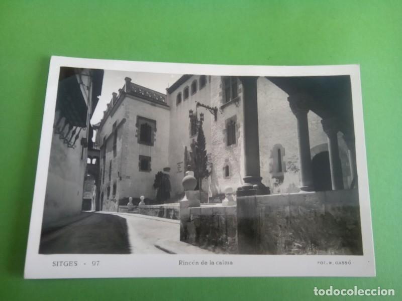 Postales: SITGES , POSTAL ANTIGUA , BLANCO Y NEGRO - Foto 2
