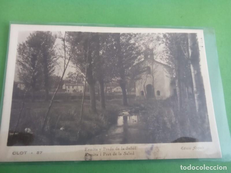 Postales: OLOT, POSTAL ANTIGUA , BLANCO Y NEGRO - Foto 2