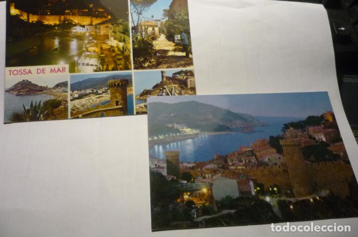Postales: LOTE POSTALES TOSSA DE MAR CM - Foto 1
