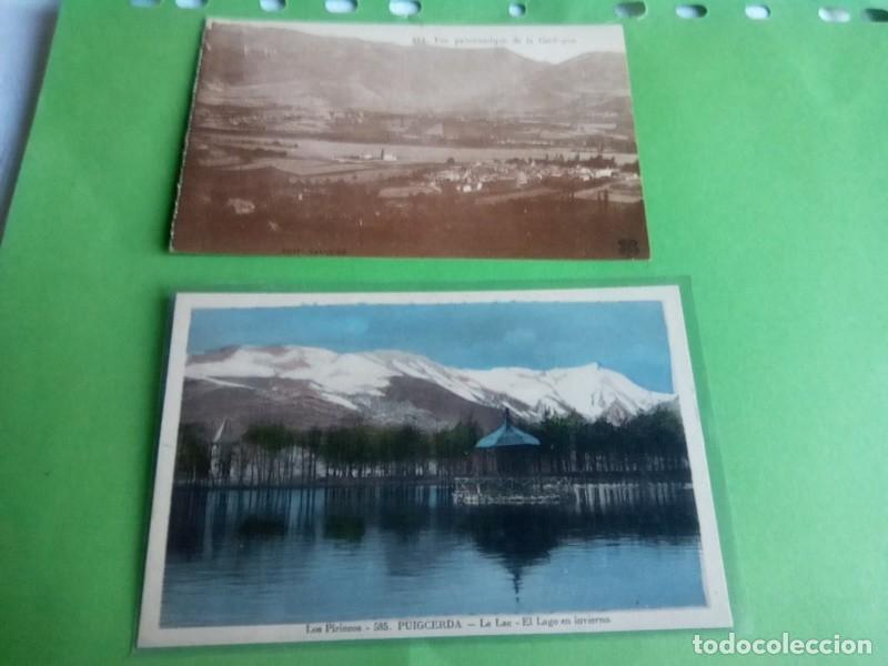 Postales: PUIGCERDA ,DOS POSTALES ANTIGUAS , - Foto 1