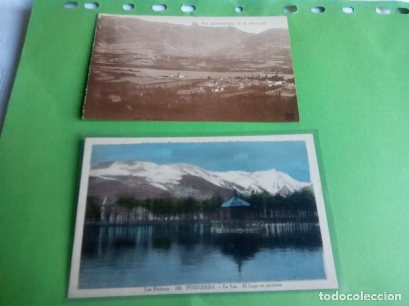 Postales: PUIGCERDA ,DOS POSTALES ANTIGUAS , - Foto 2