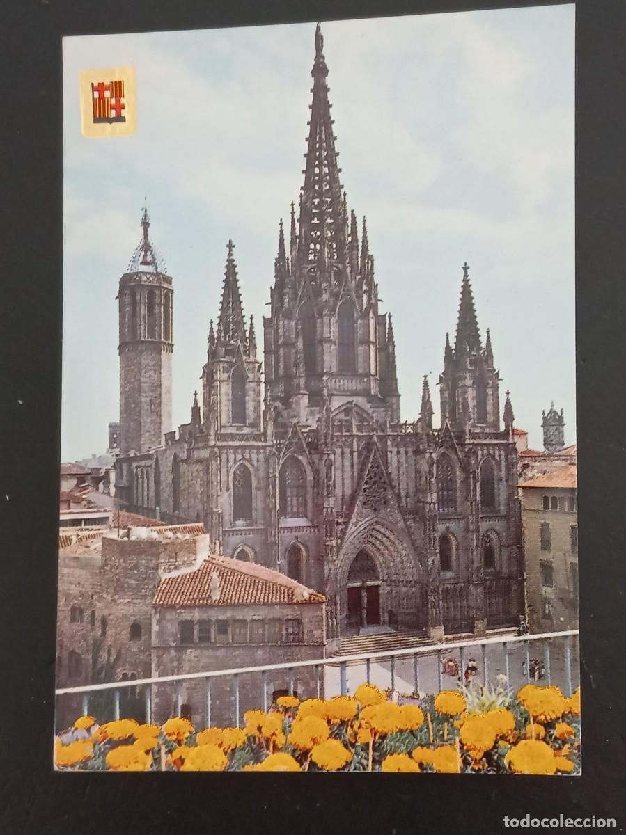 Postales: Postal &rdquo;CATEDRAL&rdquo; Barcelona - Foto 1