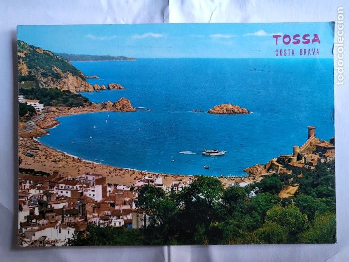 Postales: POSTAL TOSSA DE MAR COSTA BRAVA CATALAN IBARZ N&ordm; 448 CIRCULADA