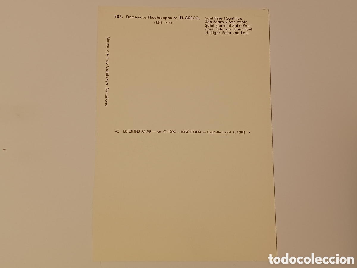 Postales: Barcelona, Museo de Arte - Foto 2