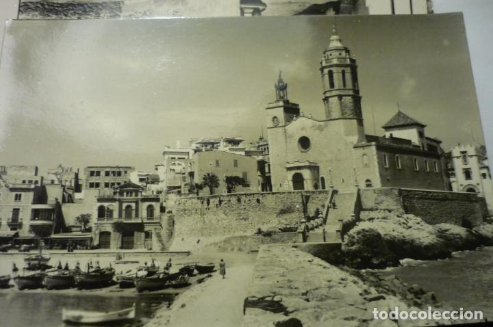 Postales: postal sitges iglesia y punta cm - Foto 1